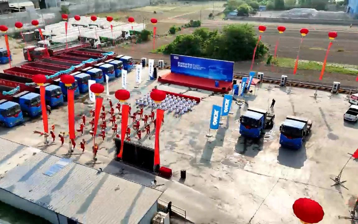 徐工新能源牽引車(chē)批量發(fā)往煤炭運(yùn)輸前線
