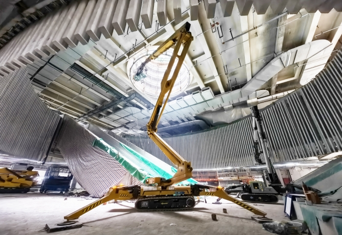 狹窄+跨障？徐工XGA26X-Li“蜘蛛俠”專治難題