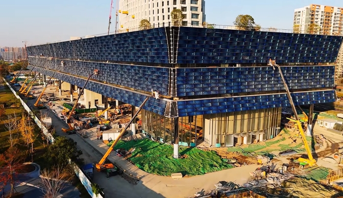 為千年運(yùn)河“筑舟”！徐工成套化高空作業(yè)平臺(tái)助力運(yùn)河博物館建設(shè)