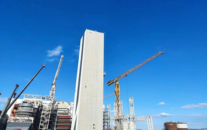 超大噸位！徐工塔機助力碳中和產(chǎn)業(yè)加速發(fā)展