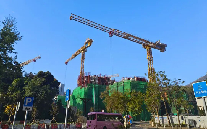 徐工XGT1100H-52S助建香港公屋，擎起民生家園